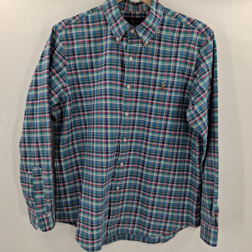 Polo Ralph Lauren Mens XL Long Sleeve‎ Button Up Shirt